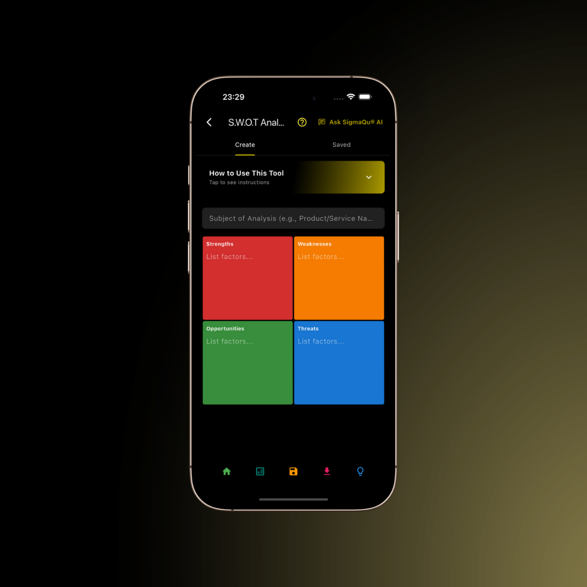 AI SWOT Preview